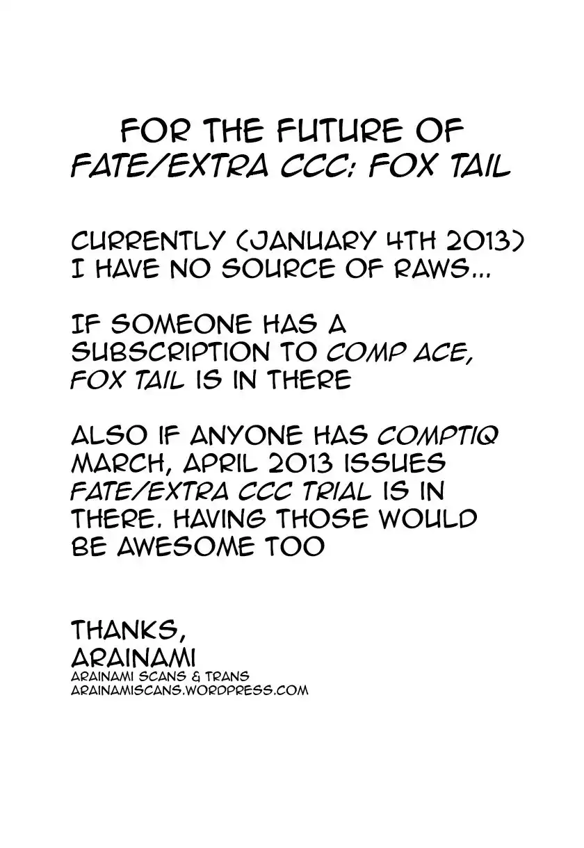 Fate/Extra - CCC Fox Tail Chapter 2 25